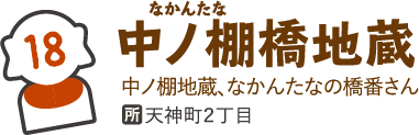 中ノ棚橋地蔵